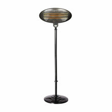 Load image into Gallery viewer, Black Standing Adjustable Heater - Quartz
