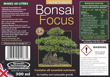 Load image into Gallery viewer, Bonsai Focus 300ml
