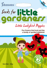 Load image into Gallery viewer, Little Gardeners- Little Ladybird Poppies
