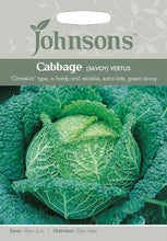 Load image into Gallery viewer, Cabbage (Savoy) Vertus
