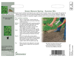 Green Manure Spring Summer
