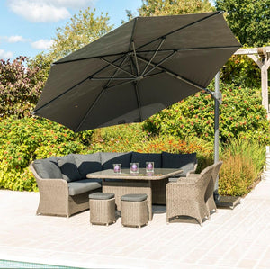 Bespoke Grand 2.3m Casual Dining Fire Pit Set