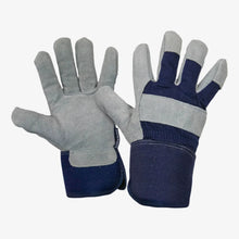 Load image into Gallery viewer, Kent &amp; Stowe Fleece Lined Rigger Gloves - Navy
