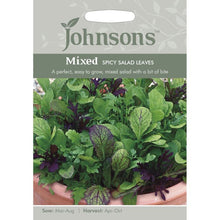 Load image into Gallery viewer, Mixed Spicy Salad Leaves
