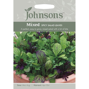 Mixed Spicy Salad Leaves