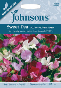 Sweet Pea Old Fashioned Mixed