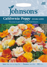 Load image into Gallery viewer, California Poppy Double Mixed
