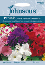 Load image into Gallery viewer, Petunia Special Grandiflora Mixed F1
