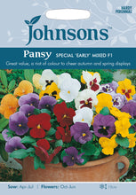 Load image into Gallery viewer, Pansy Special Early Mixed F1
