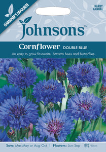 Cornflower Double Blue