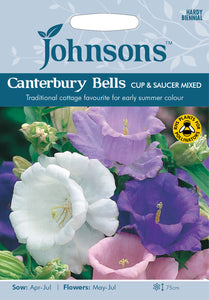 Canterbury Bells Cup & Saucer Mixed