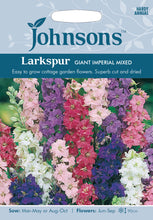 Load image into Gallery viewer, Larkspur Giant Imperial Mixed
