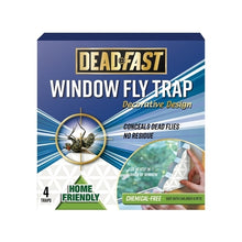 Load image into Gallery viewer, Deadfast Window Fly Trap 4pk
