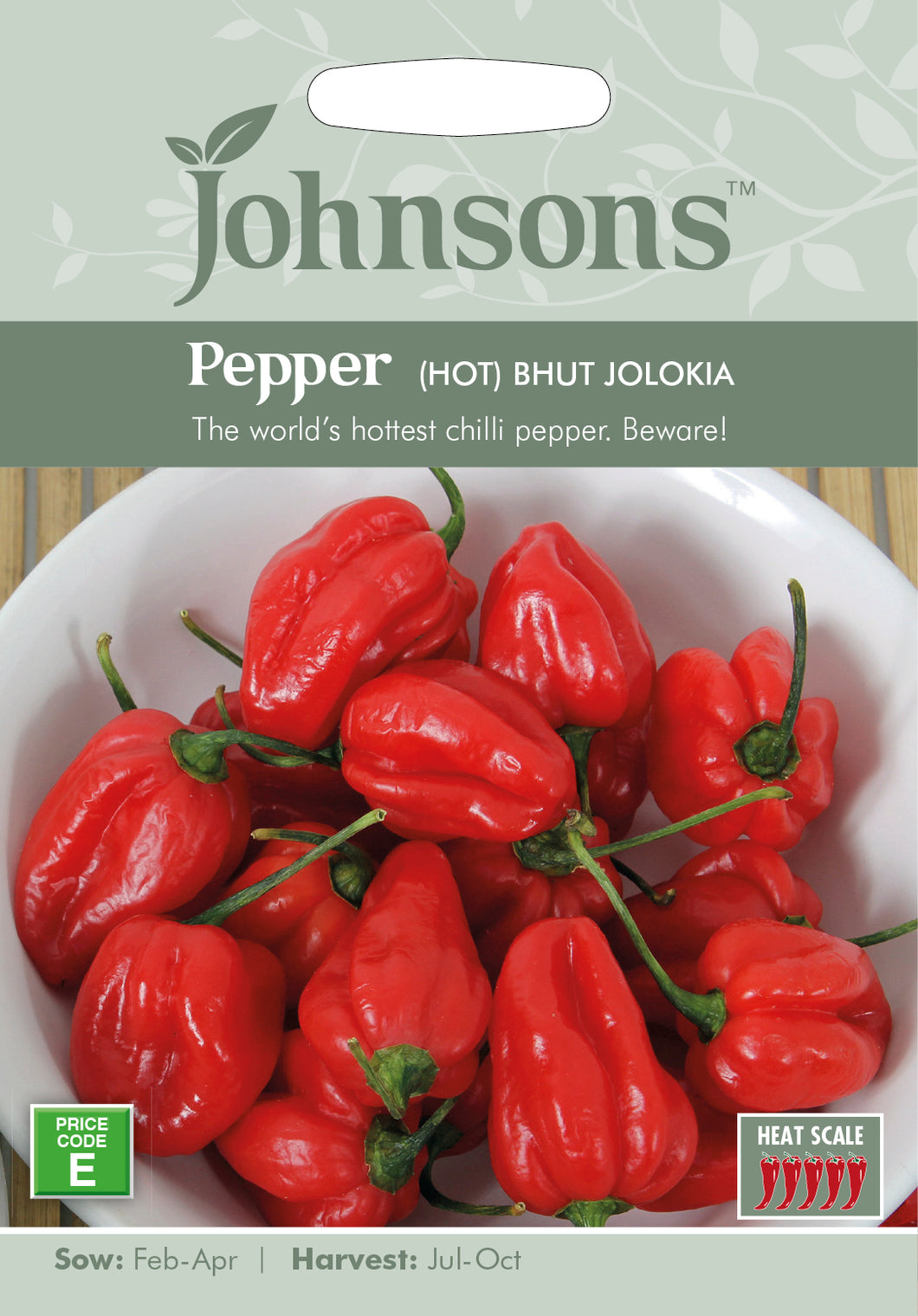 Pepper (Hot) Bhut Jolokia