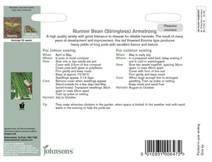 Runner Bean Armstrong (Stringless)