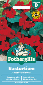Nasturtium Empress of India