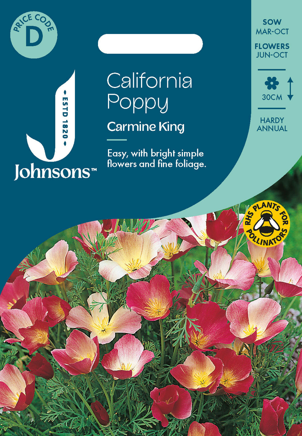 California Poppy Carmine King