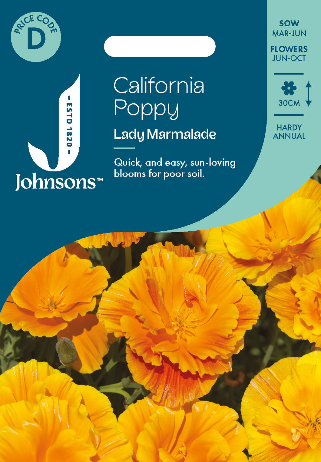 California Poppy Lady Marmalade