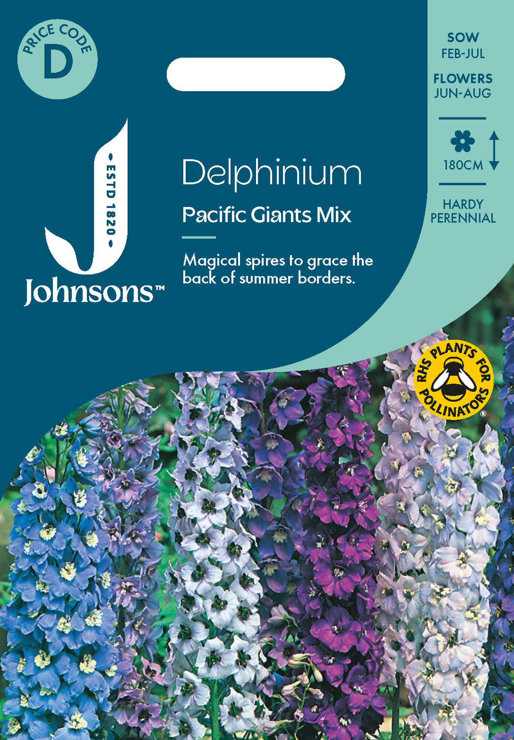 Delphinium Pacific Giants Mix