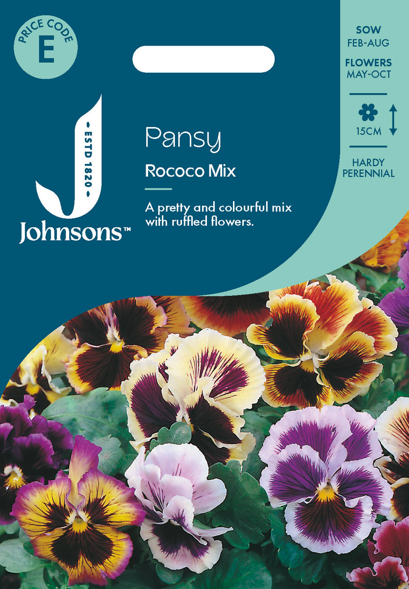 Pansy Rococo Mix – Milestone Garden Centre