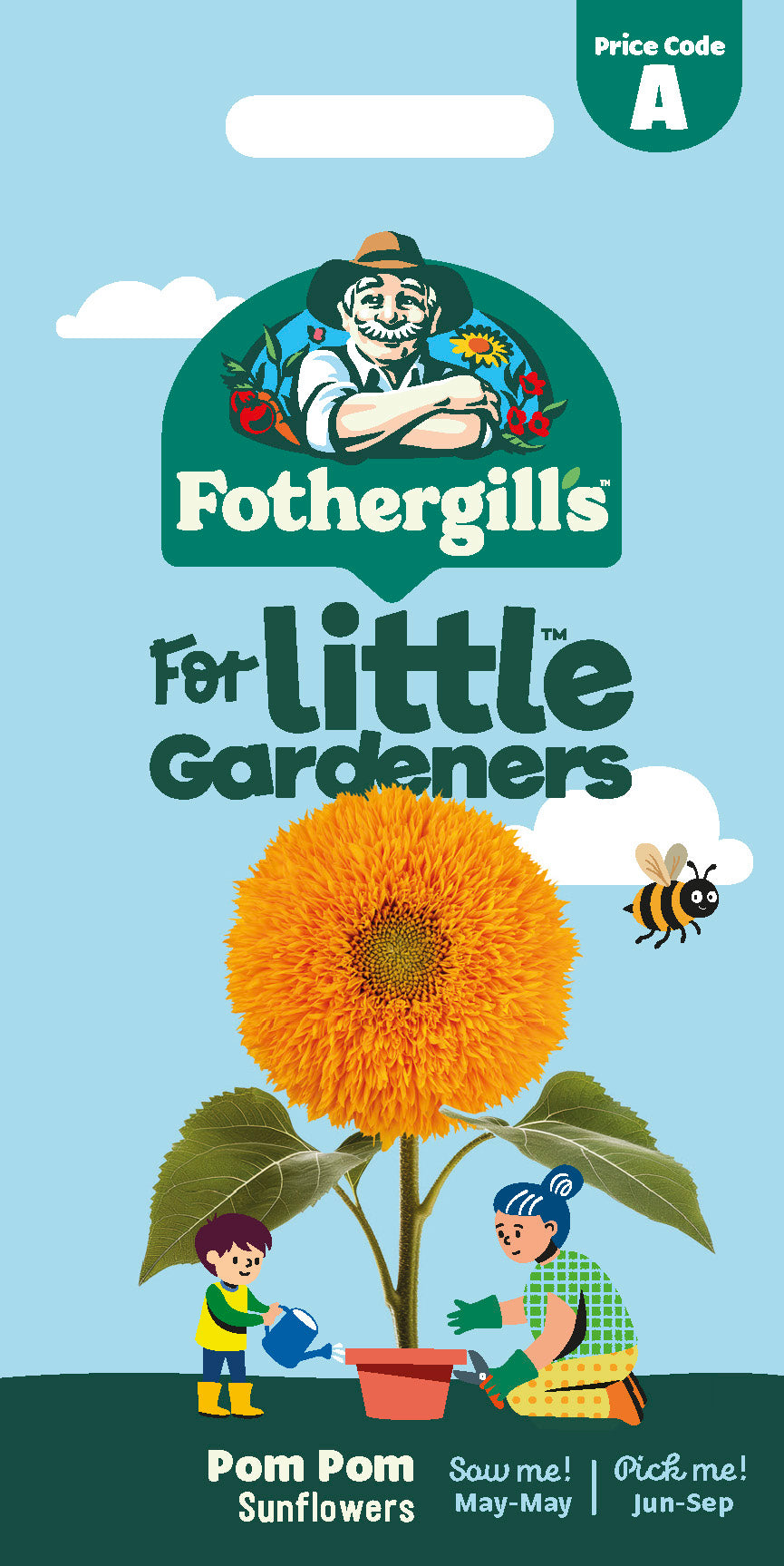 Little Gardeners - Pom Pom Sunflowers
