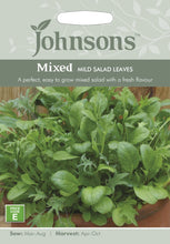 Load image into Gallery viewer, Mixed Mild Salad Leaves
