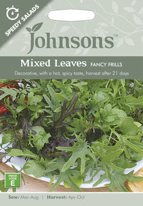 Mixed Leaves Fancy Frills