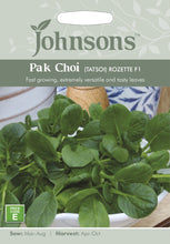 Load image into Gallery viewer, Pak Choi (Tatsoi) Rozette F1
