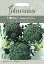 Load image into Gallery viewer, Broccoli (Calabrese) Matsuri F1
