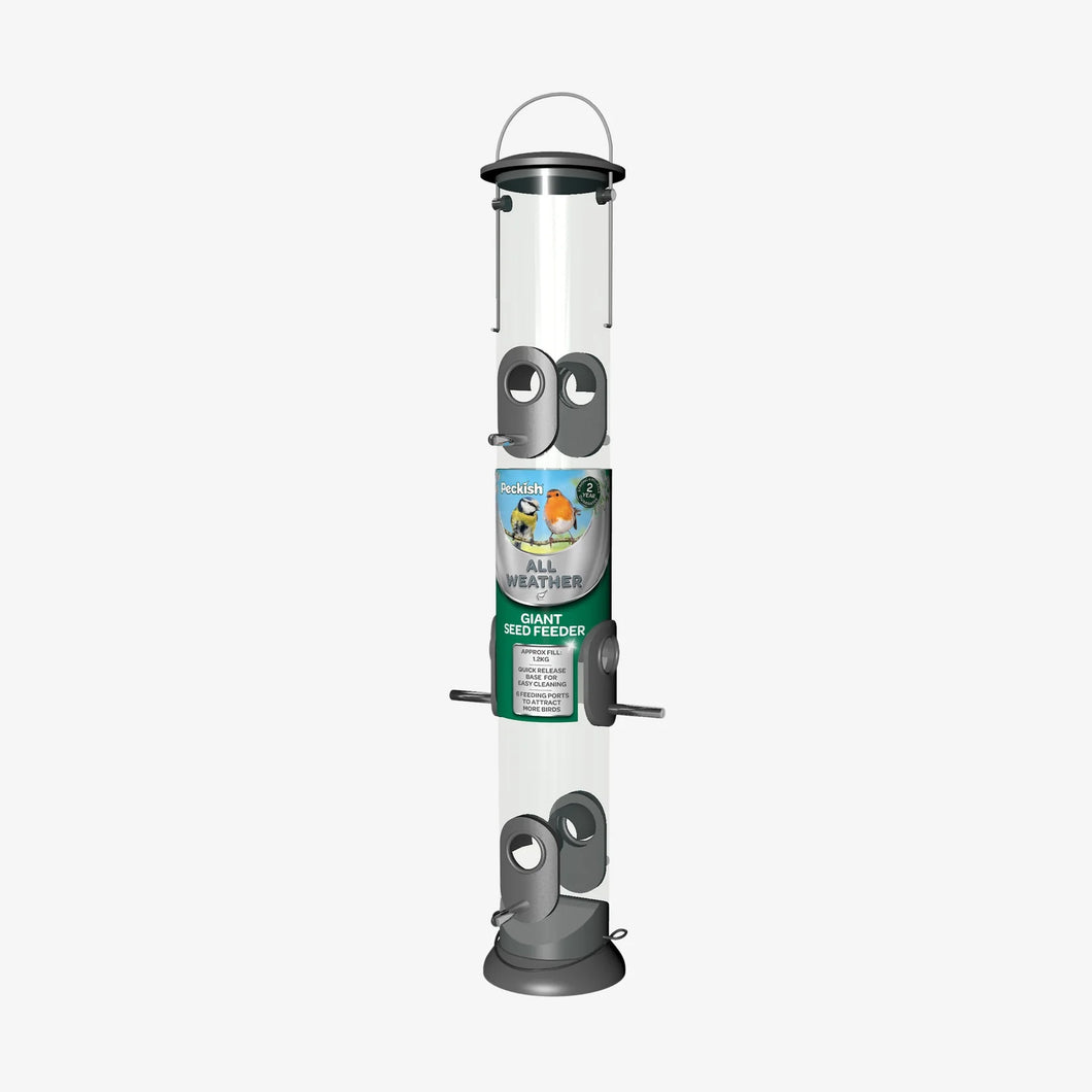 Peckish All Weather Giant 6 Port Seed Feeder