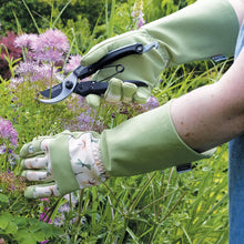 Load image into Gallery viewer, Town &amp; Country Dragonfly Gauntlet Gloves - Green
