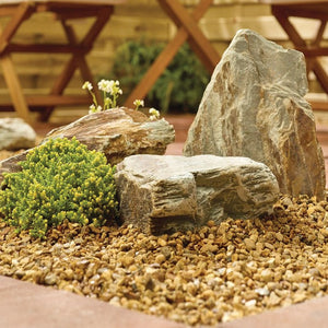 Rustic Slate Rockery