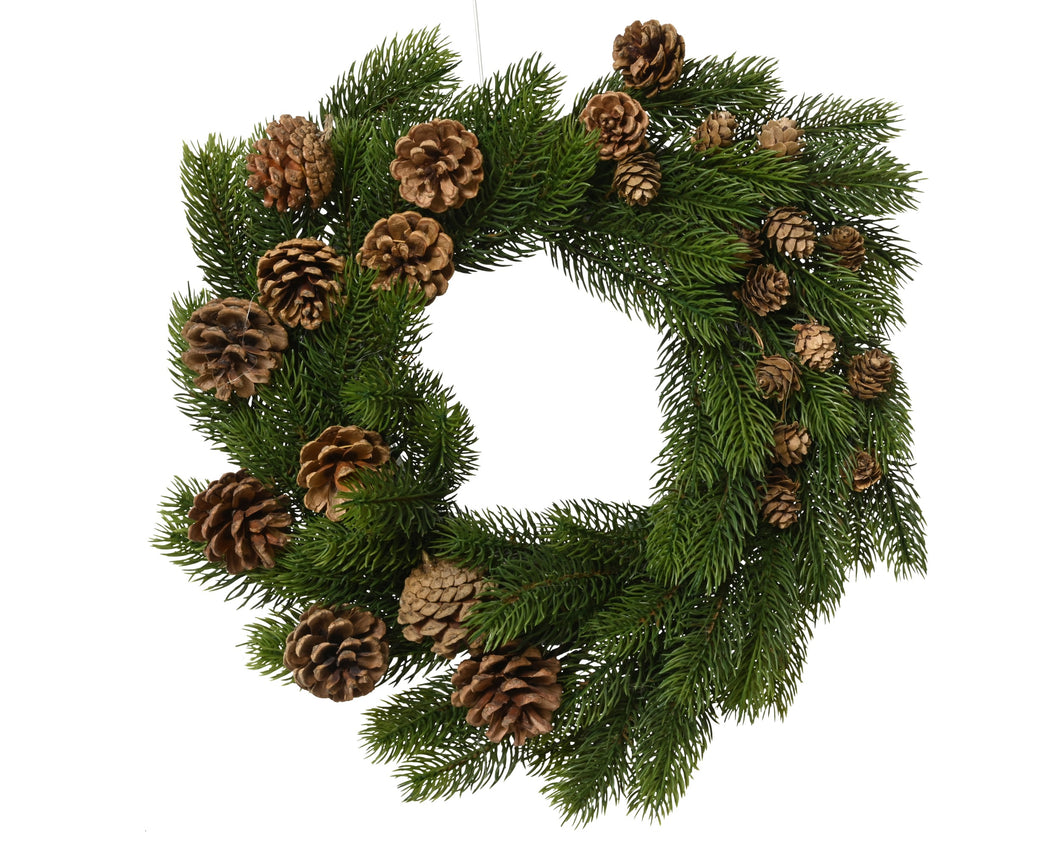 Pinecone Wreath