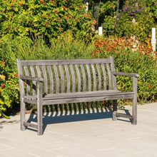 Load image into Gallery viewer, Grey Painted Acacia Broadfield Bench
