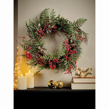 Load image into Gallery viewer, Glitter Berries Wreath
