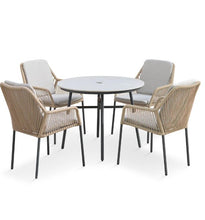 Load image into Gallery viewer, Malibu 4 Seat Dining Set
