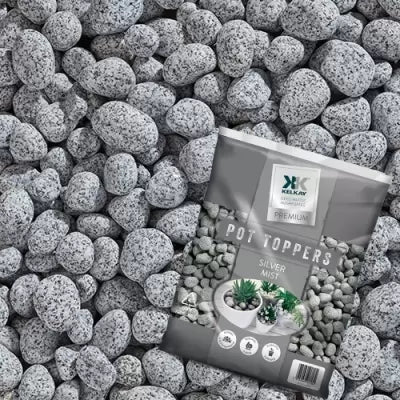Silver Mist Pot Toppers