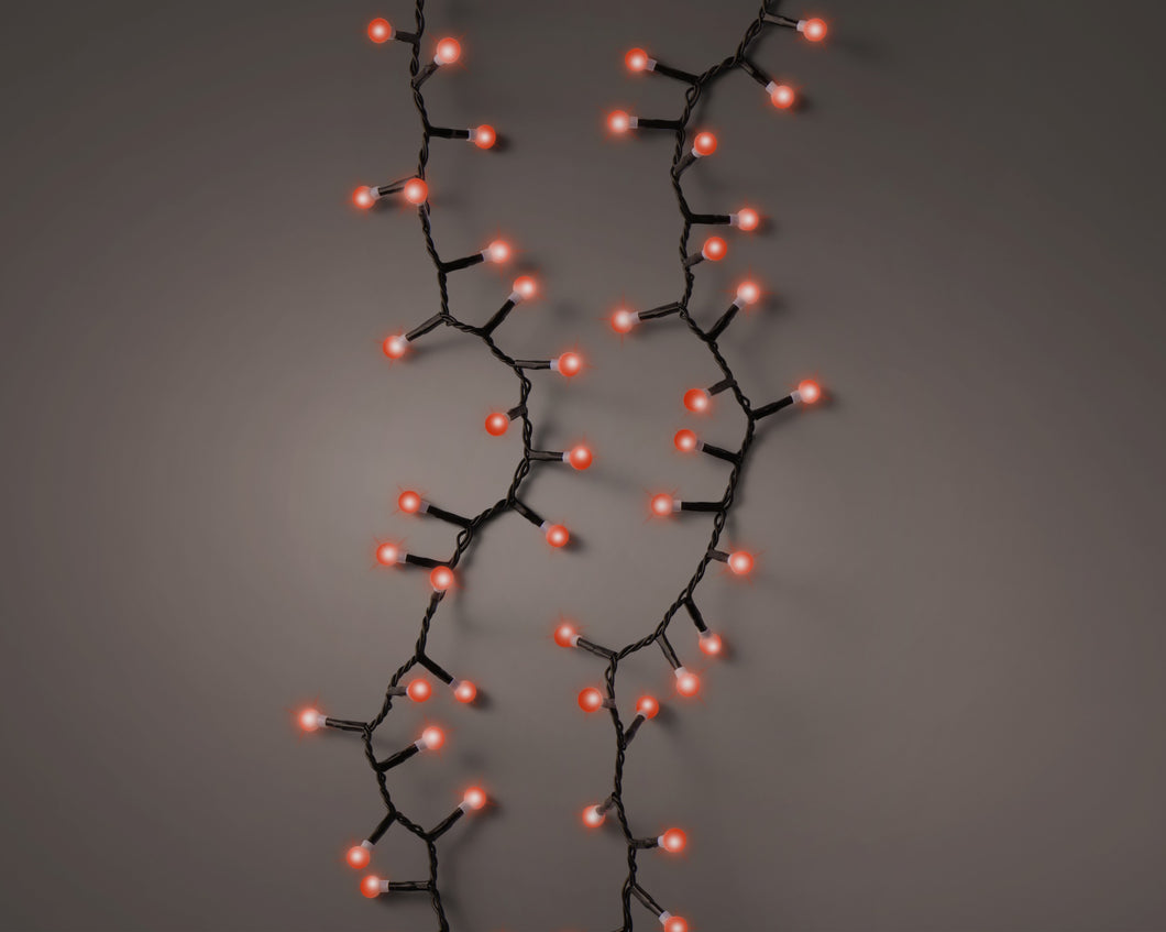 LED Cherry Lights Twinkle Effect - Red