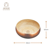 Load image into Gallery viewer, Bamboo Serving Bowl
