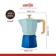 Load image into Gallery viewer, Venice Espresso Maker - Sky Blue
