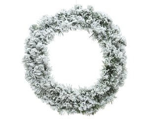 Snowy Imperial Wreath