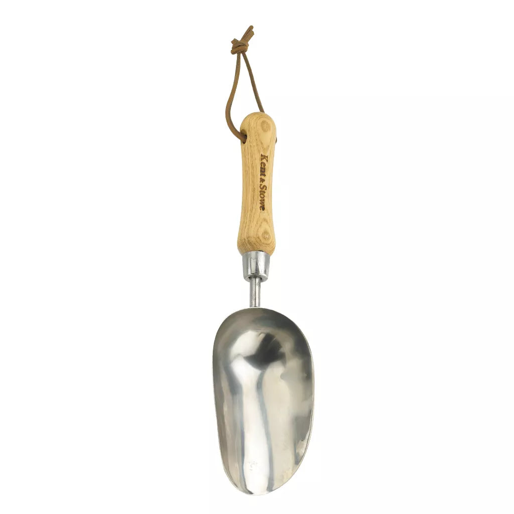 Kent & Stowe Hand Potting Scoop - Stainless Steel