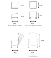 Load image into Gallery viewer, St Tropez Recliner Set
