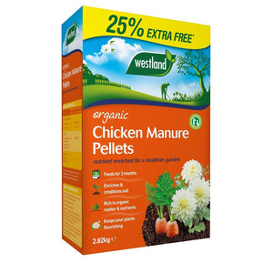 Org Chicken Manure Pellets 2.25Kg +25%Foc