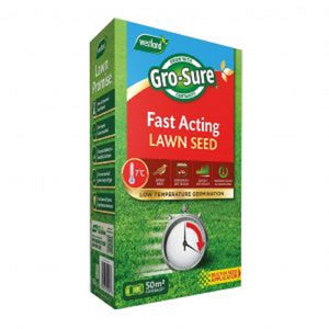Gro-Sure Fast Acting Lawn Seed 50m2