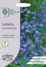 Load image into Gallery viewer, RHS- Lobelia Cascade Blue
