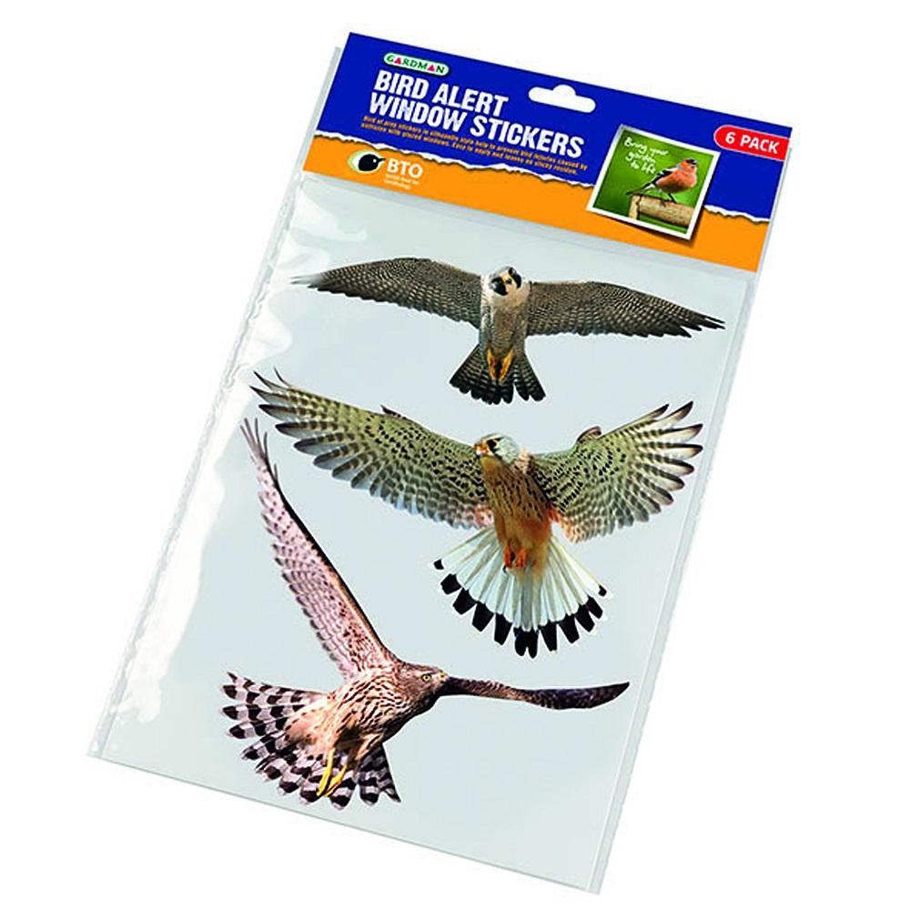 GM Bird Alert Window Stickers
