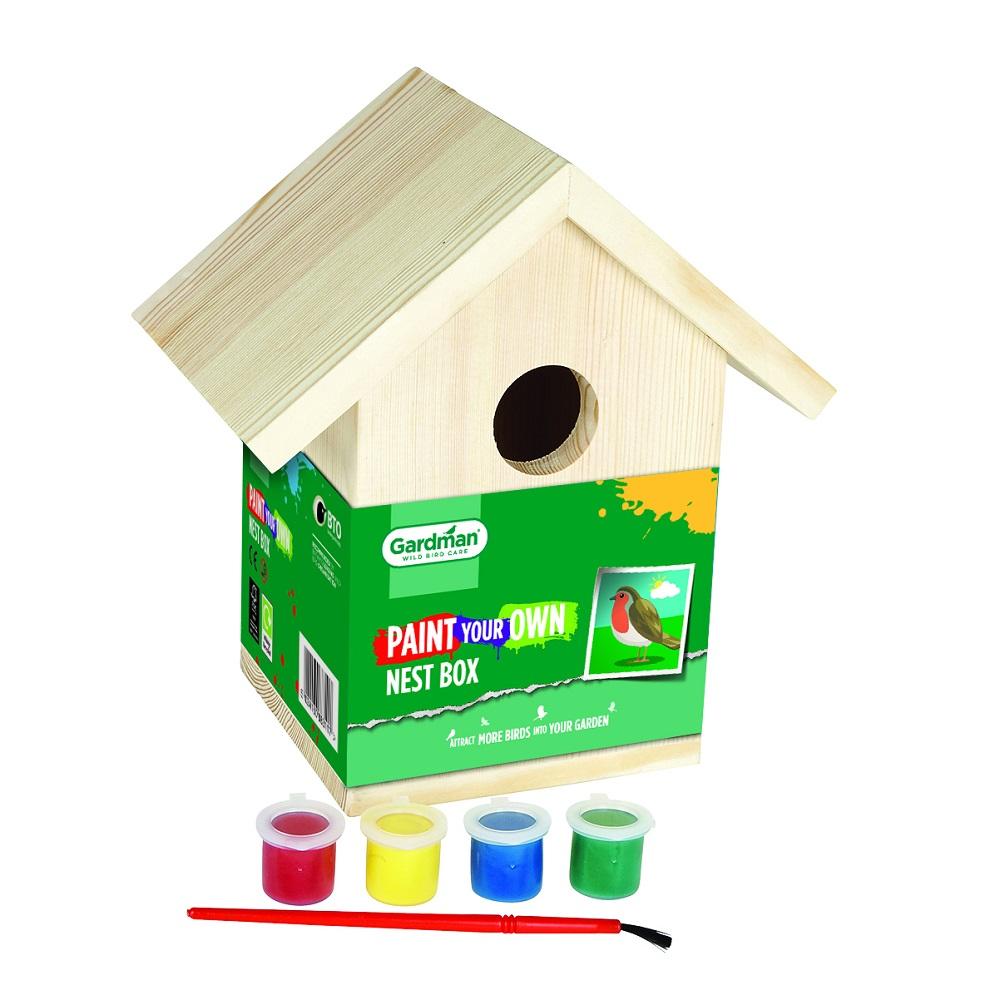 Gardman Paint Your Own Nest Box