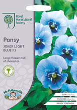 Load image into Gallery viewer, RHS- Pansy Joker Light Blue
