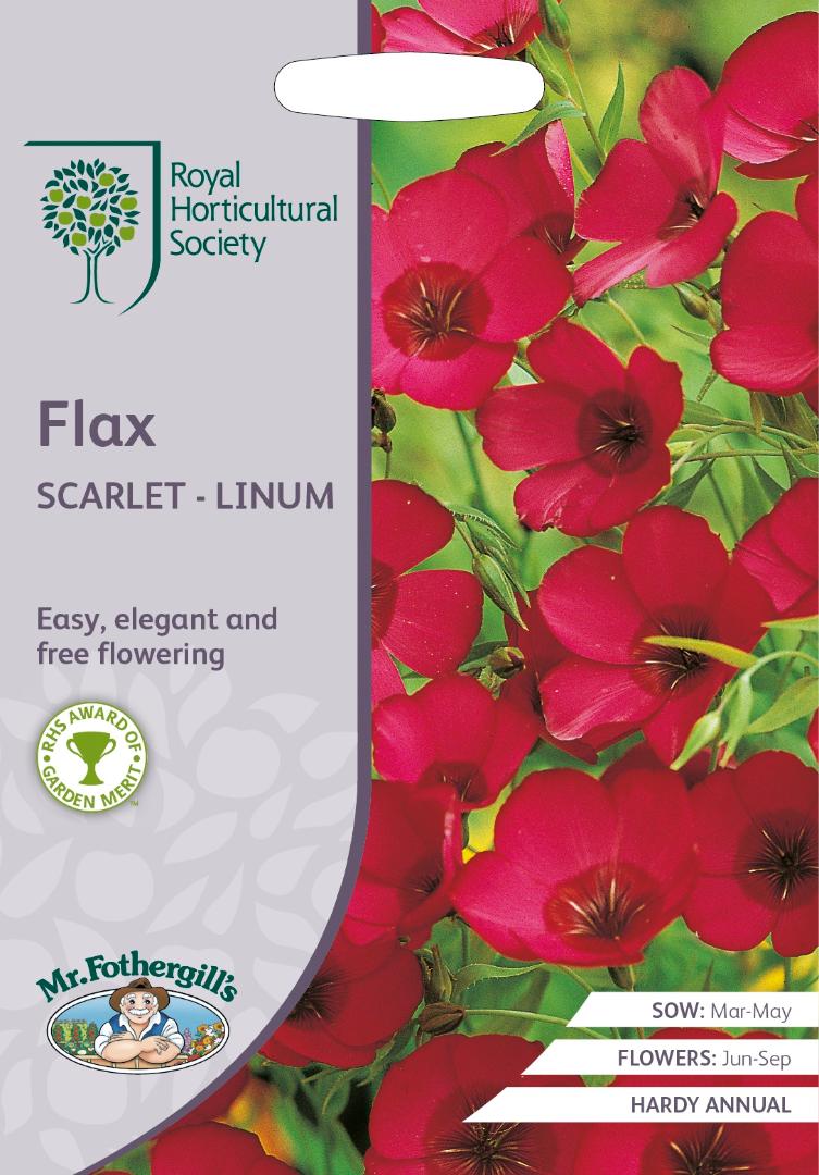 RHS- Flax Scarlet-Linum